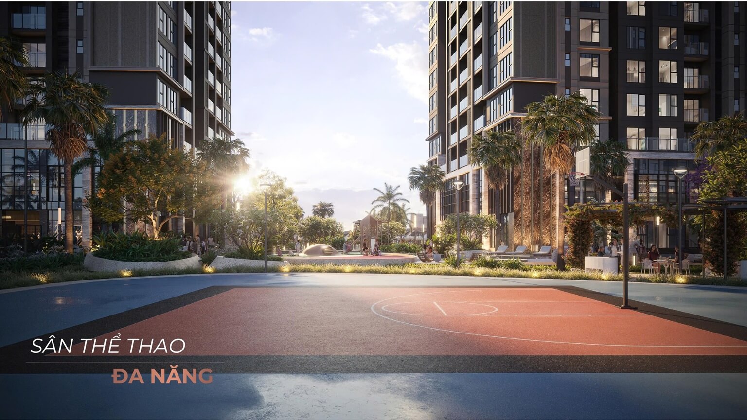 Cảnh quan công viên Capital Park