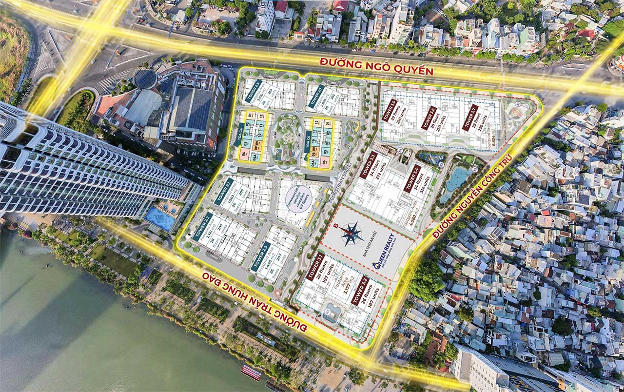 Mặt bằng tổng thể Capital Square